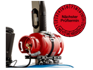 Prüfung von Gasanlagen Prüfung von Gasanlagen in Staplern
