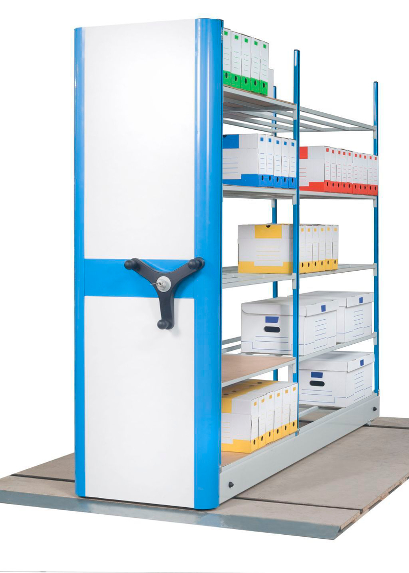 Rollregale in Chemnitz Sachsen kaufen! Verfahrbare Regale - Archivregale